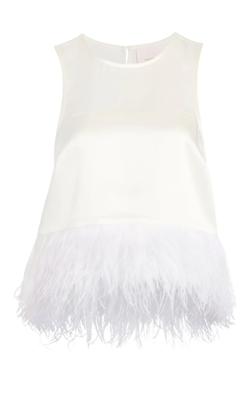 Tank Tops & Camisoles<Cinq à Sept Smooth Satin Charisse Top Ivory