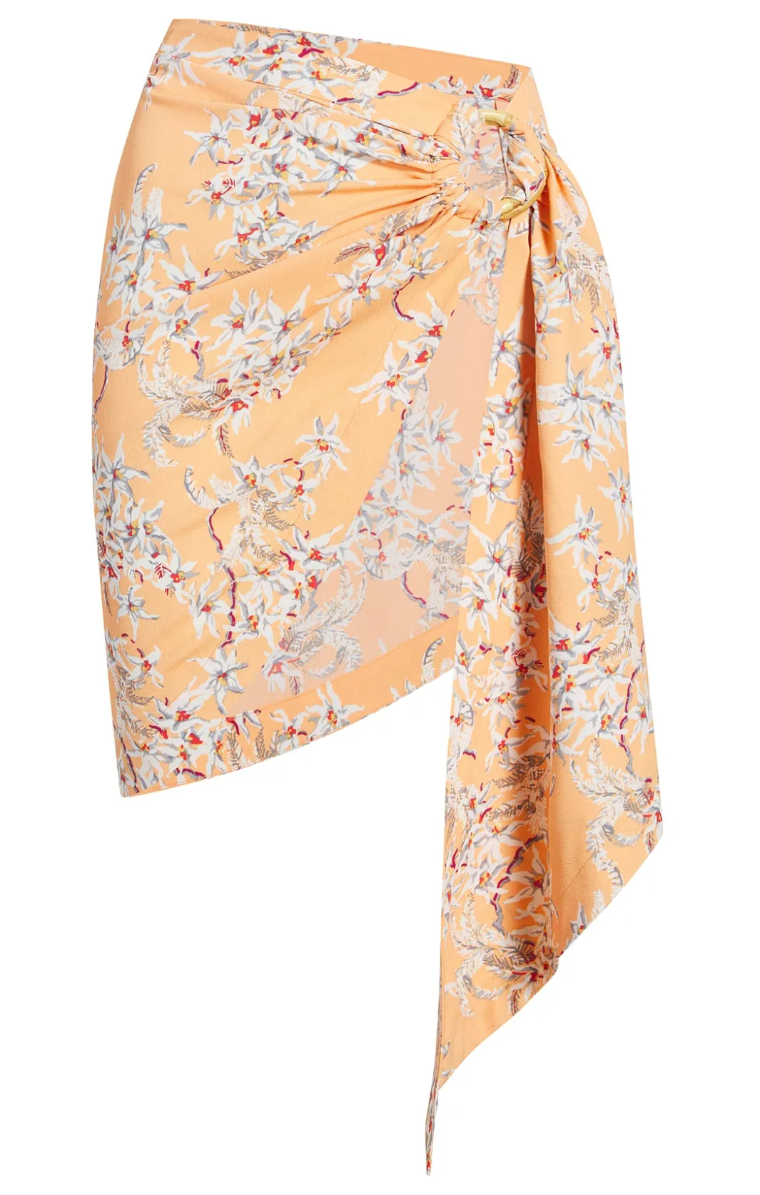 Skirts<Cinq à Sept Trailing Orchid Greta Skirt PeachQuartz