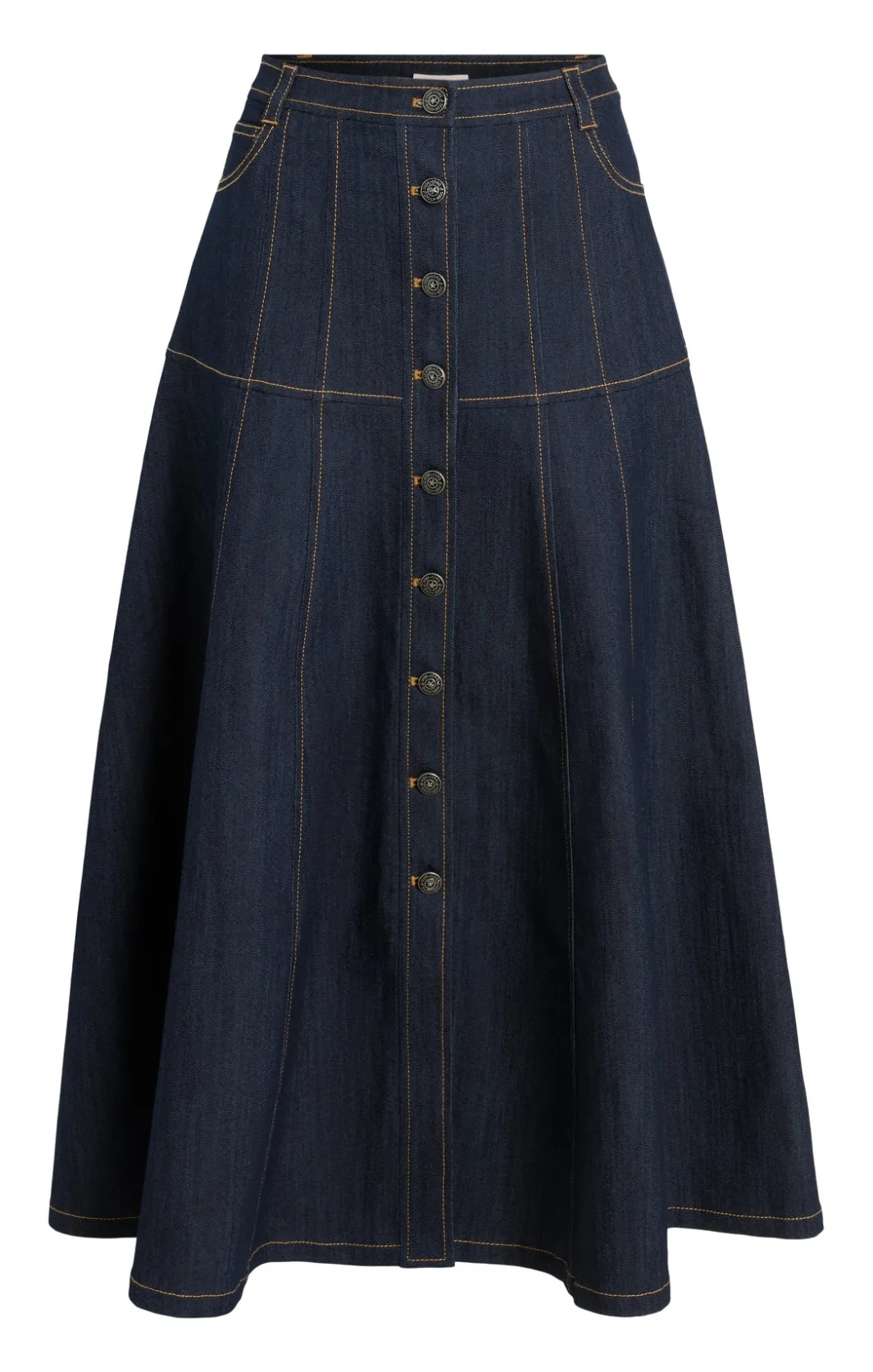 Denim | Skirts<Cinq à Sept Veena Skirt Indigo