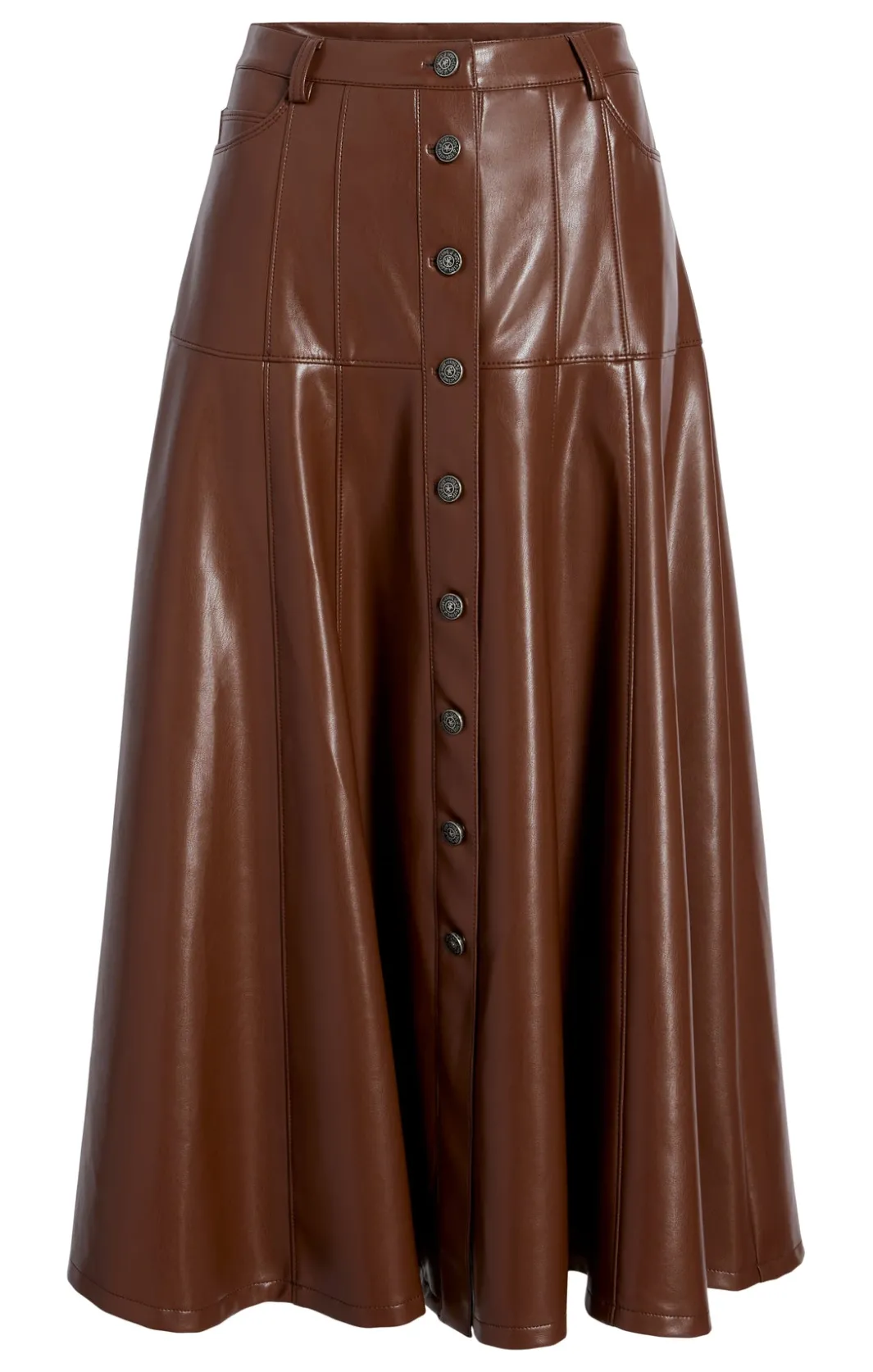 Skirts<Cinq à Sept Veena Skirt Espresso