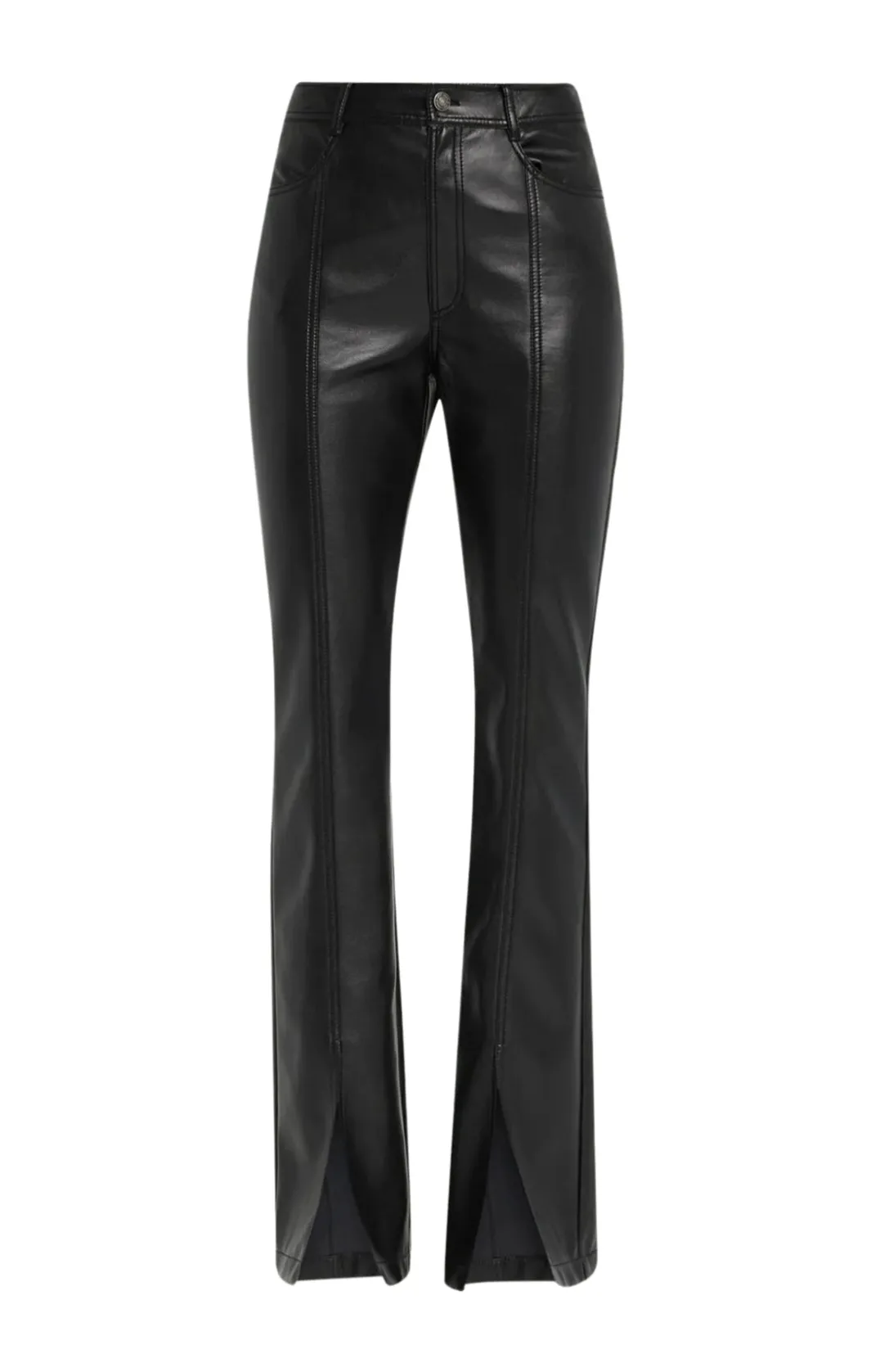 Pants<Cinq à Sept Vegan Leather Shanis Pant Black