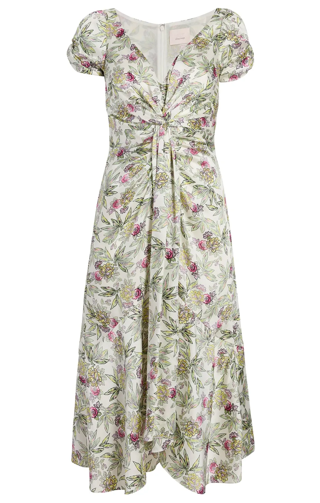Midi<Cinq à Sept Walker Dress IvoryMulti