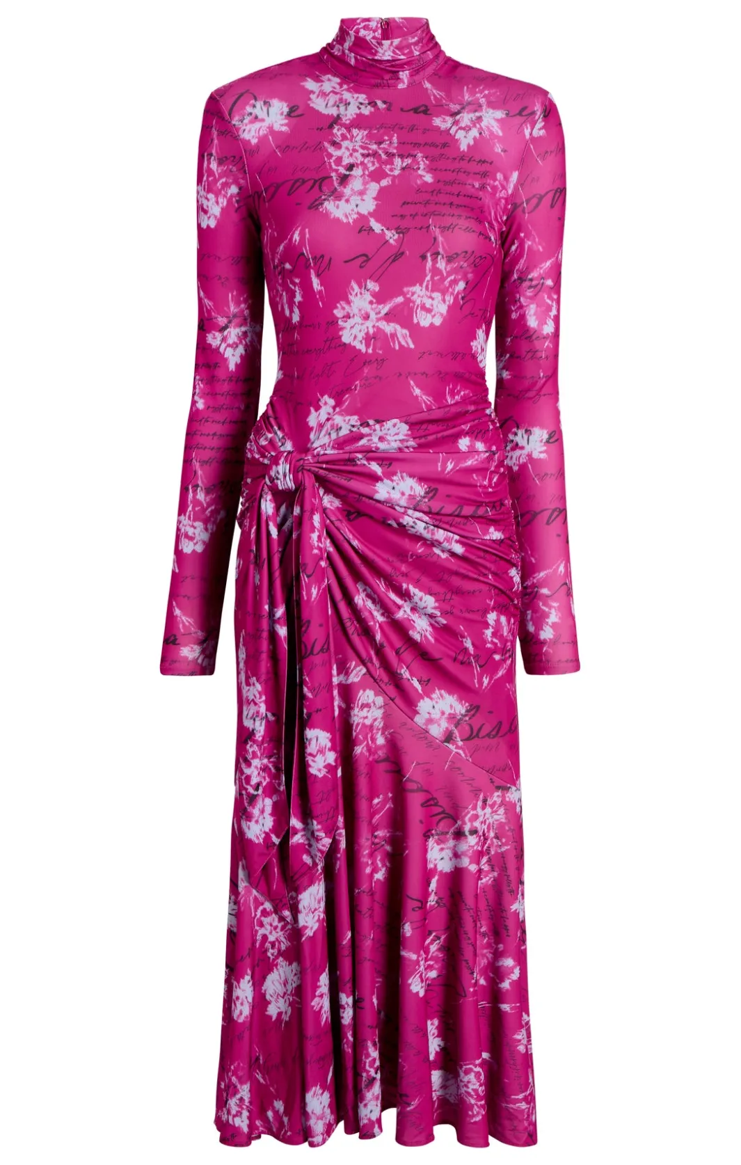Midi<Cinq à Sept Warm Carnation Johnson Dress PlumRadishMulti