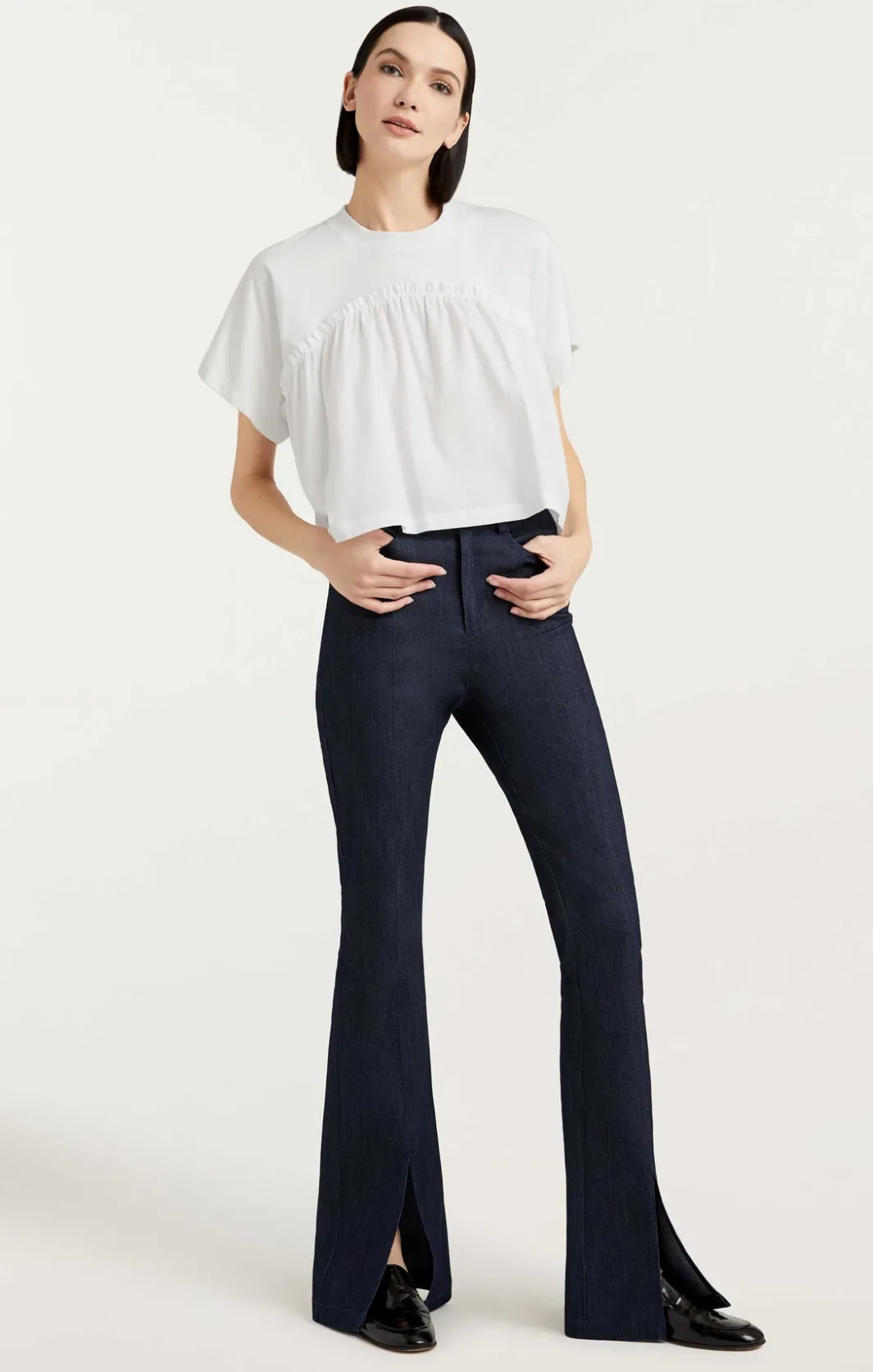 Tees & Pullovers<Cinq à Sept Wesley Top White