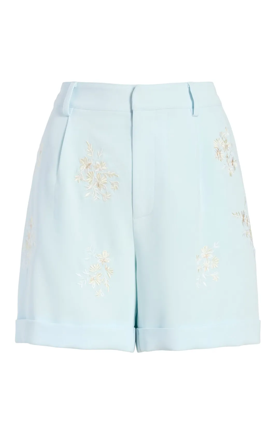 Shorts<Cinq à Sept Wildflower Bouquet Maxine Short GlacialBlueMulti
