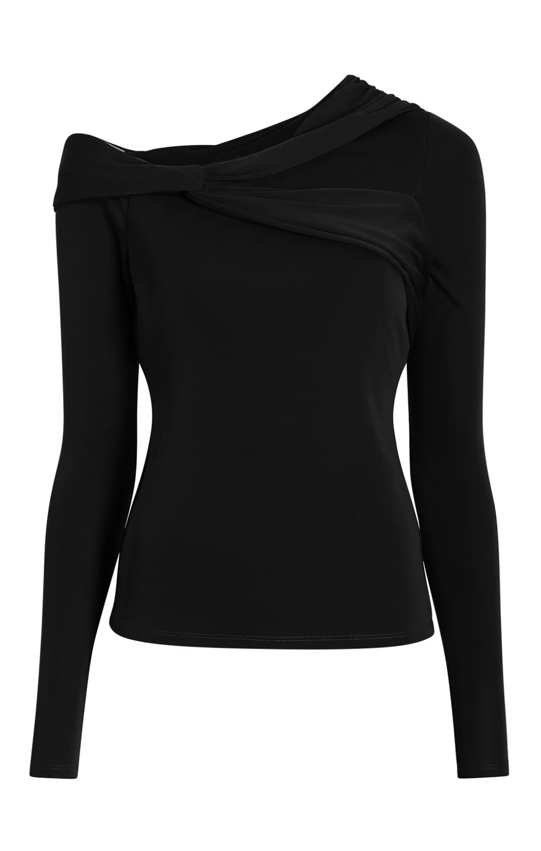 Long Sleeve Tops<Cinq à Sept Zaya Top Black