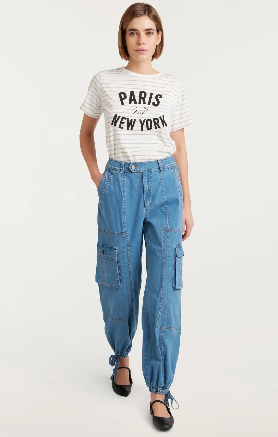 Pants | Denim<Cinq à Sept Zola Pant LightWash