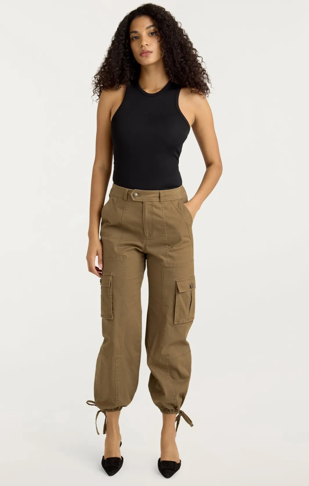 Pants<Cinq à Sept Zola Pant Olive